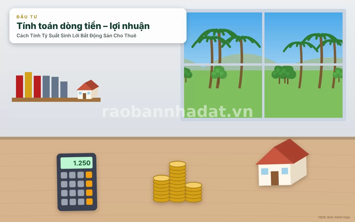 Chi tiết công thức tính tỷ suất lợi nhuận gộp và lợi nhuận ròng bất động sản