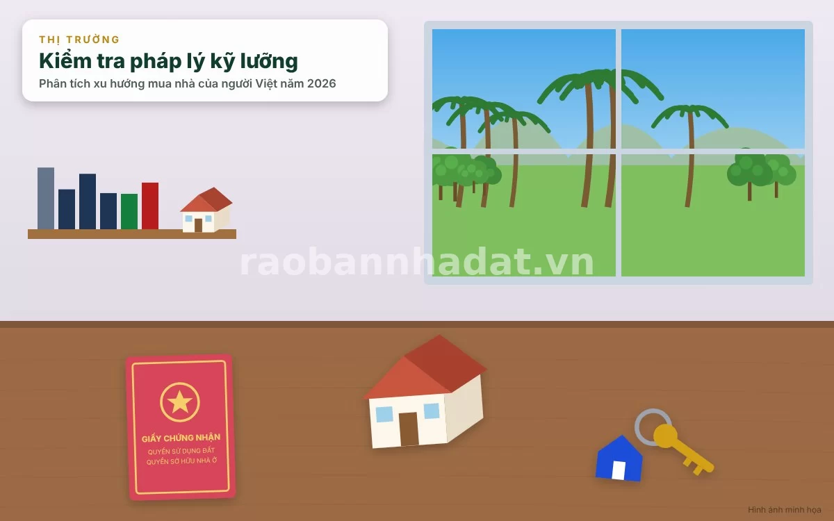 Tầm quan trọng của pháp lý minh bạch khi mua nhà năm 2026