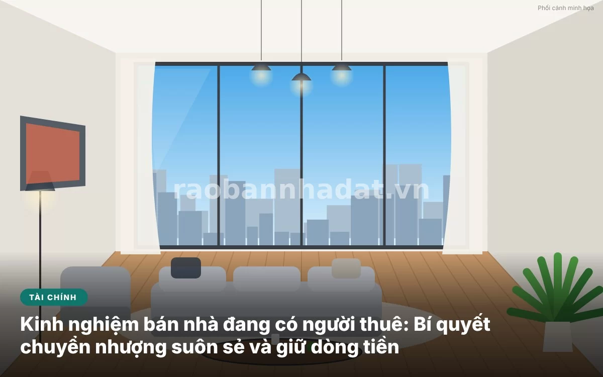 Tổng quan kinh nghiệm và chiến lược bán nhà đang có người thuê ổn định, hiệu quả