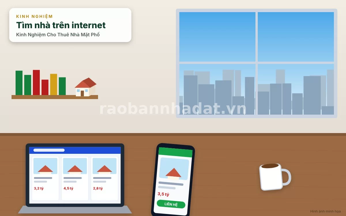 Chiến thuật tiếp thị và tìm kiếm khách thuê nhà mặt phố chuyên nghiệp