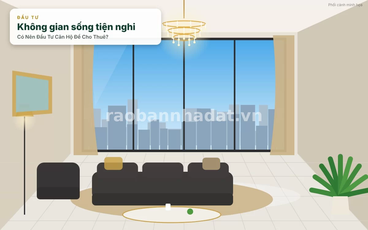 Những ưu điểm vượt trội khi lựa chọn đầu tư căn hộ chung cư cho thuê