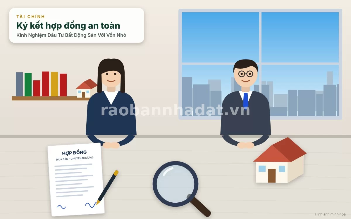 Kiểm tra kỹ lưỡng bản vẽ thiết kế cải tạo nhà cũ và hợp đồng mua bán tại văn phòng