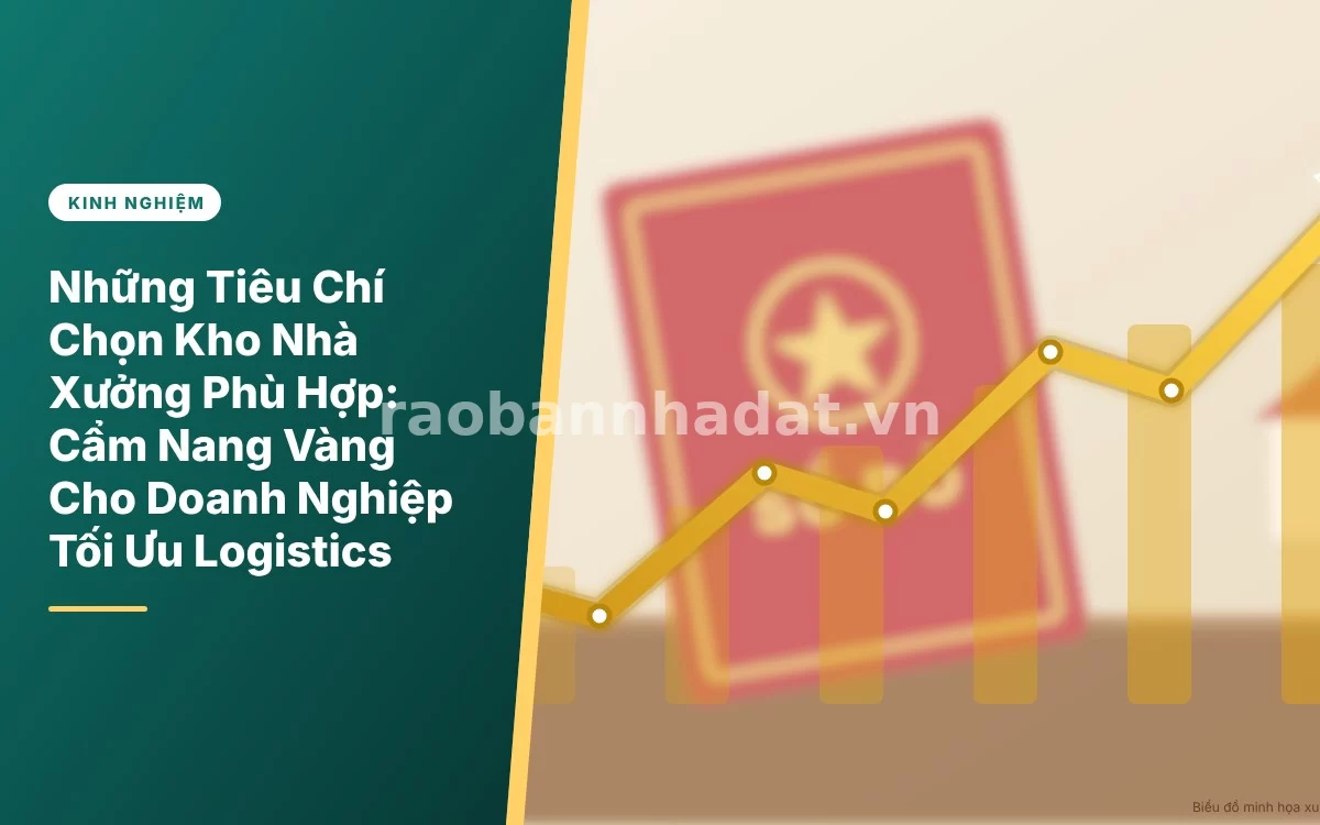 Tổng quan các tiêu chí chọn kho nhà xưởng phù hợp giúp tối ưu hóa chuỗi cung ứng doanh nghiệp