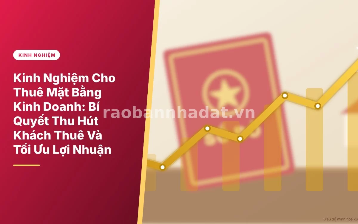 Tổng quan kinh nghiệm cho thuê mặt bằng kinh doanh sinh lời cao và bền vững