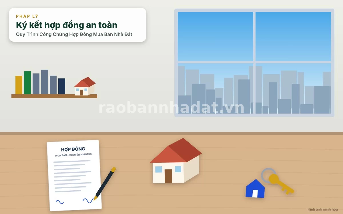Tầm quan trọng chiến lược của việc công chứng hợp đồng mua bán nhà đất trước pháp luật