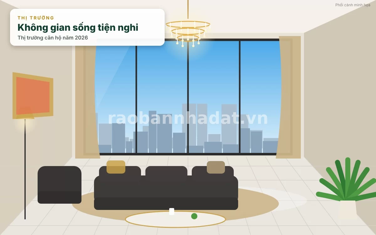 Phân khúc căn hộ chung cư tầm trung và cao cấp đáp ứng nhu cầu thực