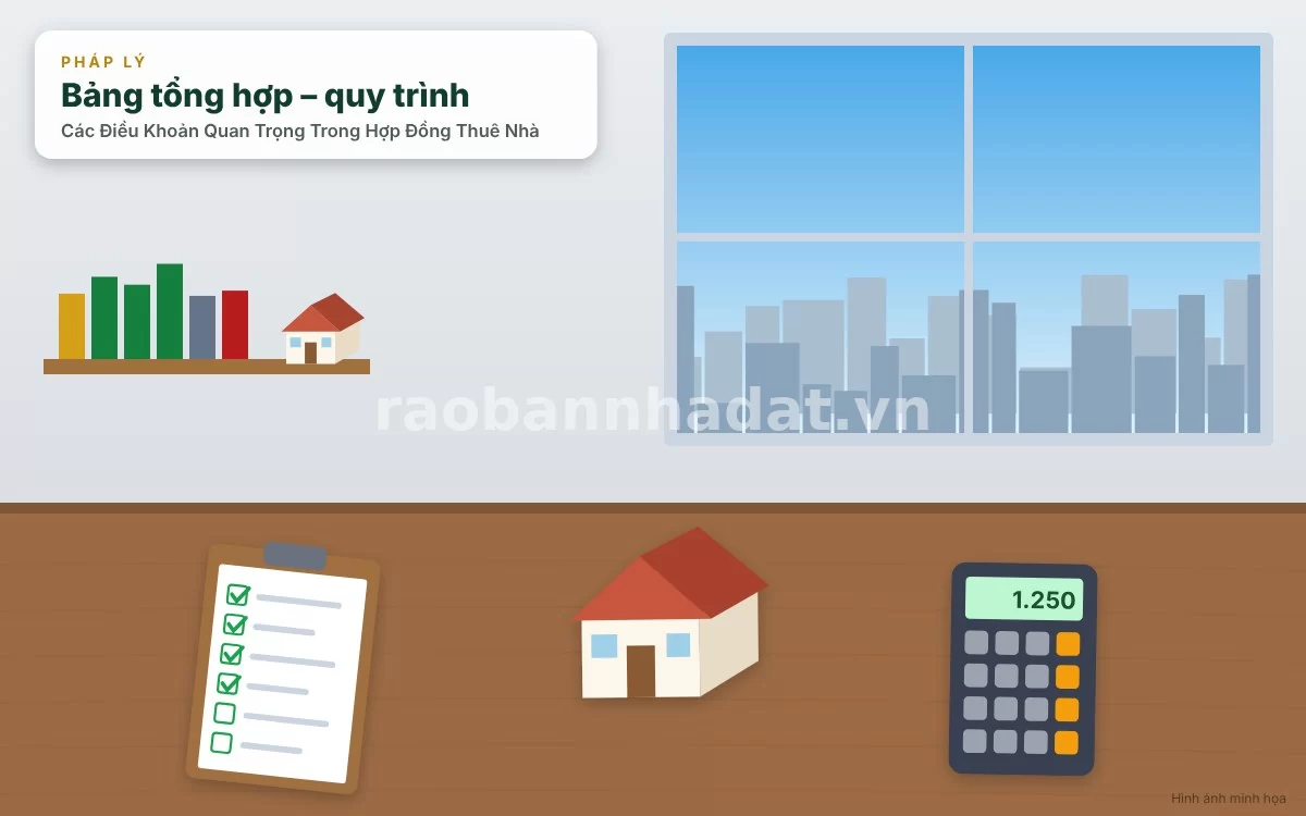 Lập phụ lục biên bản bàn giao tài sản và thiết bị nội thất chi tiết