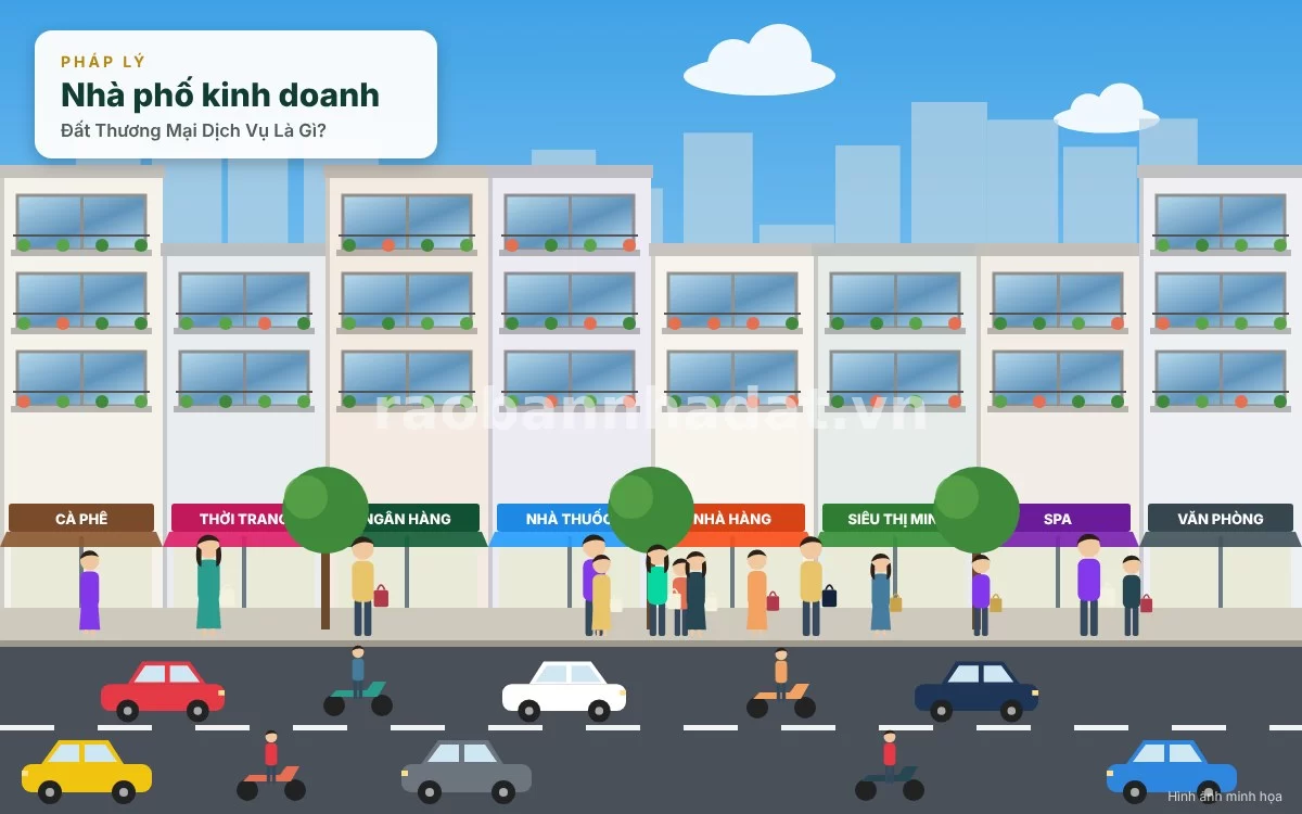 Chi tiết thời hạn sử dụng và quyền xây dựng kinh doanh trên đất thương mại dịch vụ