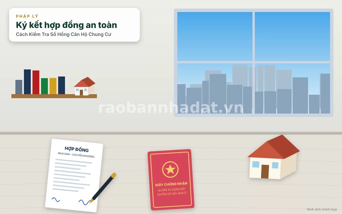 Quy trình thực hiện kiểm tra và thẩm định sổ hồng chung cư tại cơ quan nhà nước