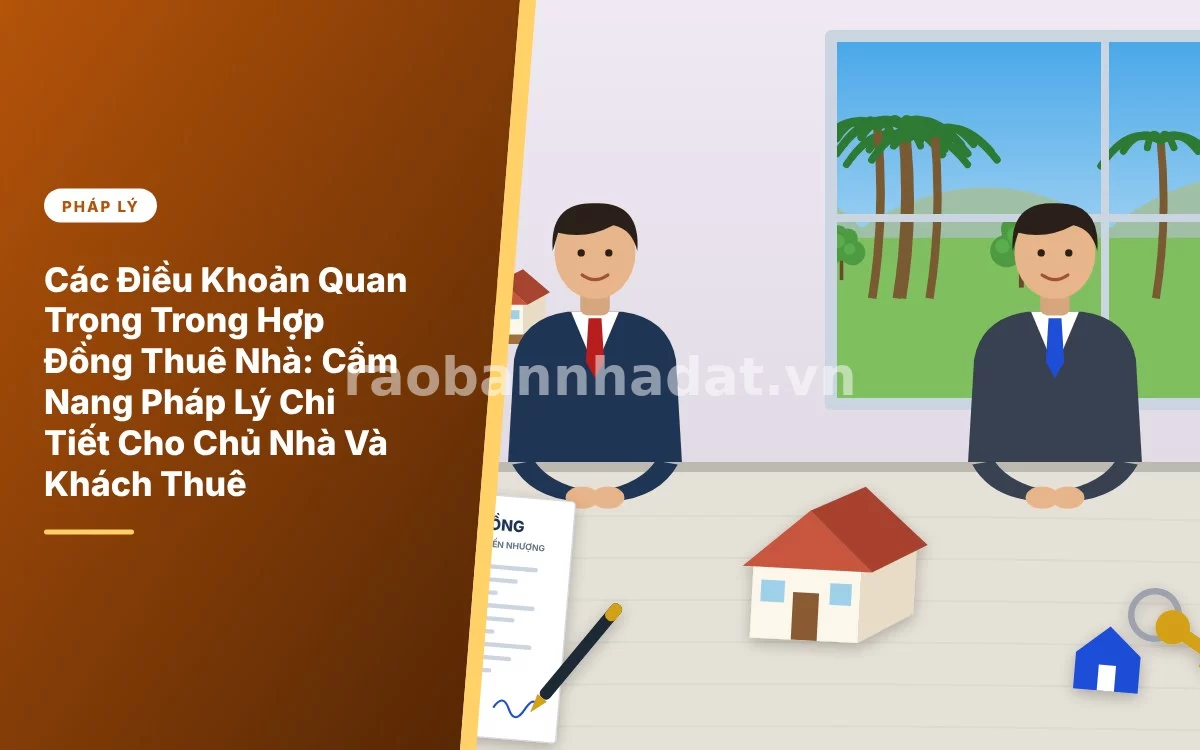 Tổng quan các điều khoản quan trọng trong hợp đồng thuê nhà đất minh bạch