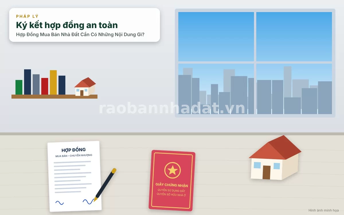 Tầm quan trọng của hợp đồng mua bán nhà đất chuẩn pháp lý đối với giao dịch bất động sản