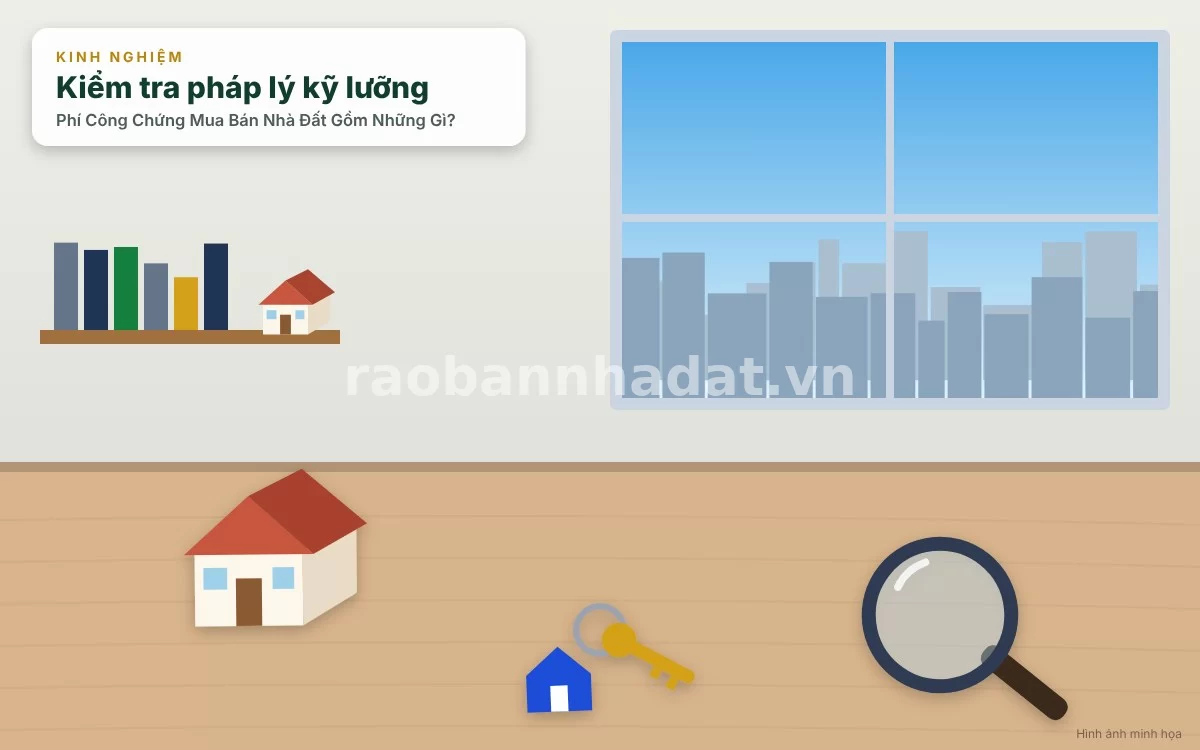 Các lưu ý quan trọng về phạm vi địa lý và niêm yết giá tại văn phòng công chứng