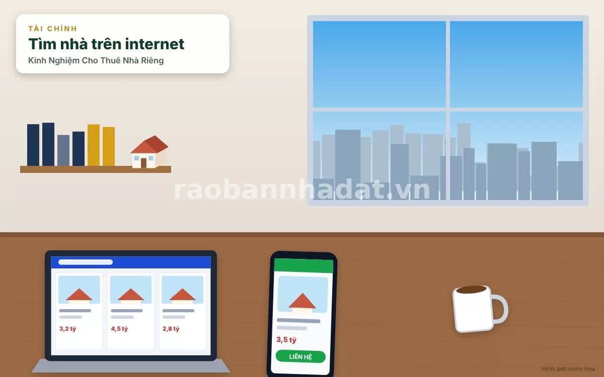 Chiến thuật tiếp thị và đăng tin cho thuê nhà riêng nguyên căn trực tuyến