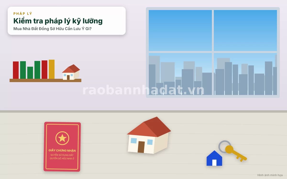 Phân tích bản chất pháp lý của nhà đất đồng sở hữu chung sổ hồng