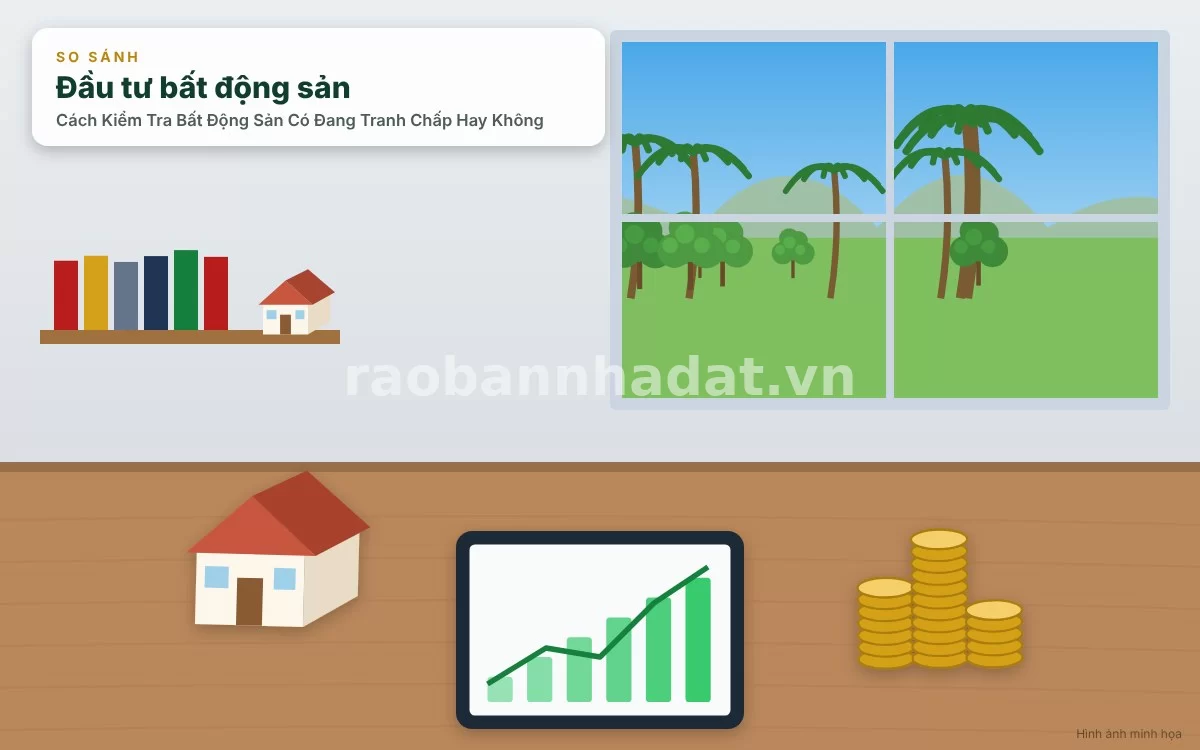 Tầm quan trọng chiến lược của việc kiểm tra tranh chấp bất động sản trước khi xuống tiền