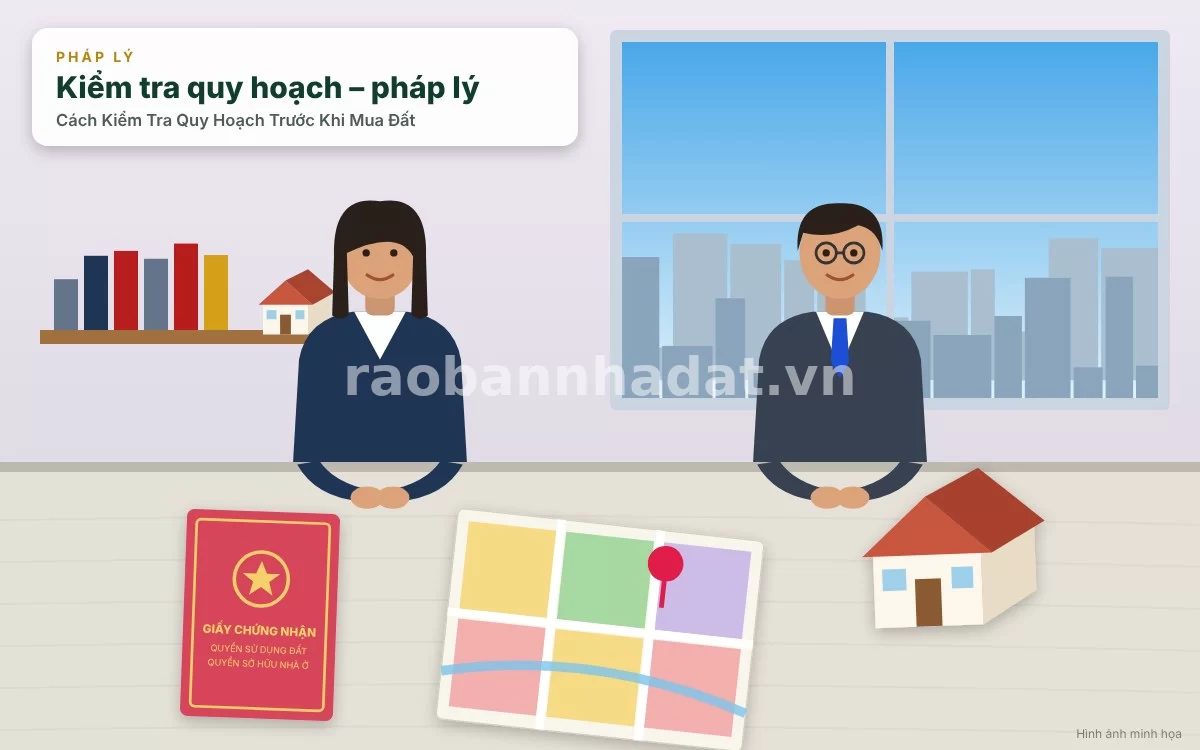 Chuyên gia bất động sản đang hướng dẫn khách hàng cách xem tọa độ và tra cứu quy hoạch trên thiết bị di động