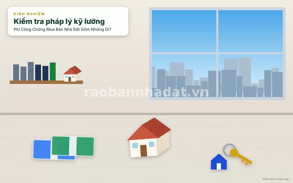 Chi tiết các khoản phí công chứng hợp đồng và thù lao soạn thảo văn bản pháp lý