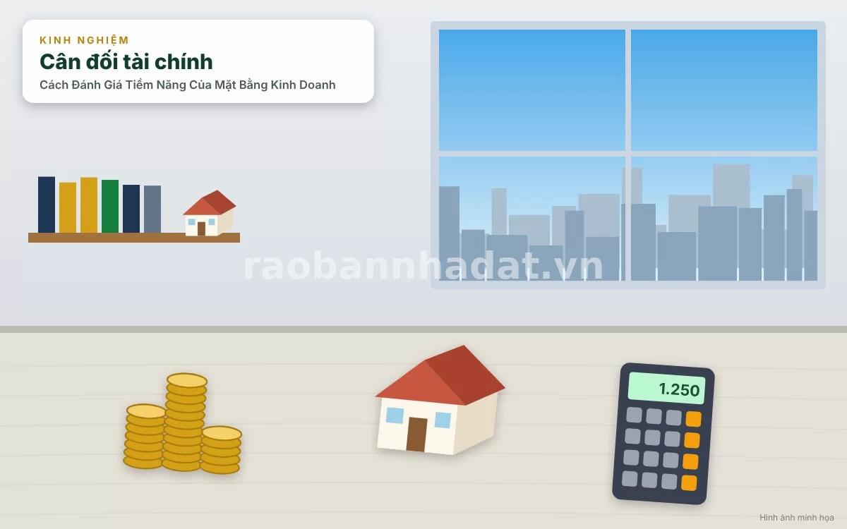 Phân tích bài toán tài chính và tính toán điểm hòa vốn khi thuê mặt bằng kinh doanh