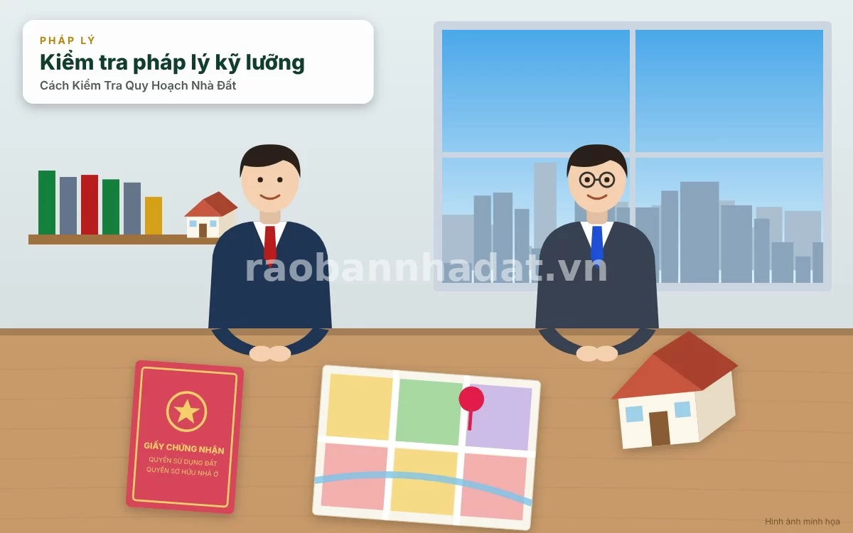 Các phương pháp kiểm tra quy hoạch nhà đất trực tiếp và trực tuyến qua ứng dụng