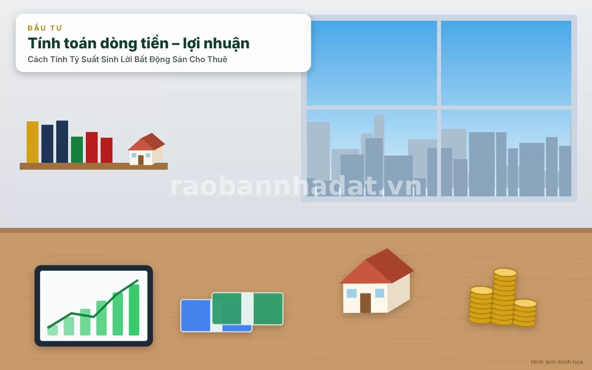 Phân tích khái niệm tỷ suất sinh lời trong đầu tư bất động sản cho thuê