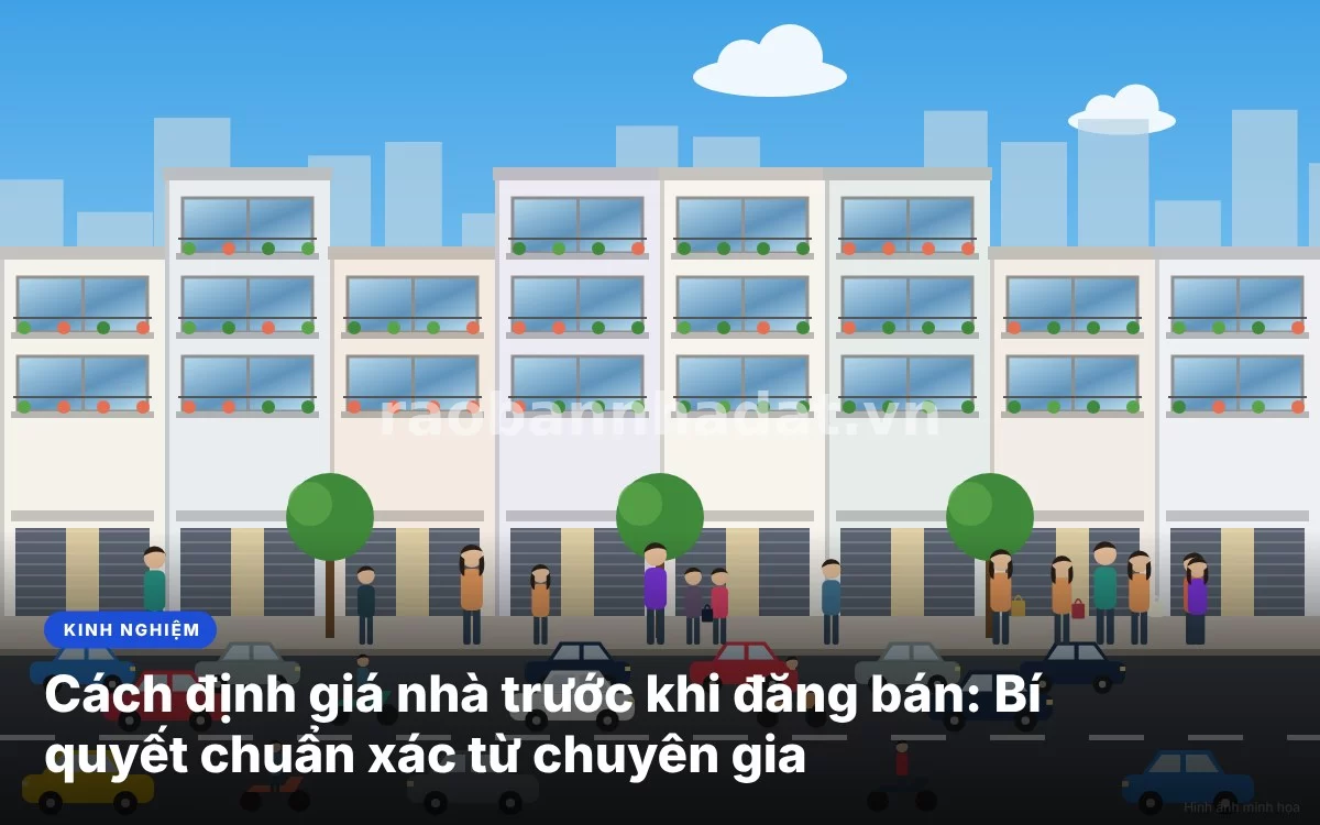 Tổng quan về phương pháp định giá nhà đất chuyên nghiệp trước khi rao bán