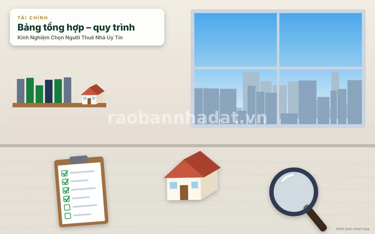 Quy trình 4 bước thẩm định và xác minh thông tin khách thuê nhà chuyên nghiệp