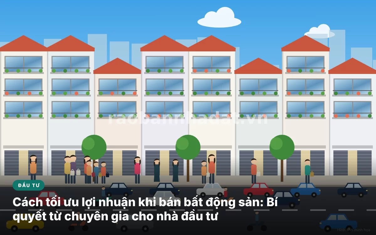 Toàn cảnh thị trường và chiến lược tối ưu lợi nhuận khi bán bất động sản