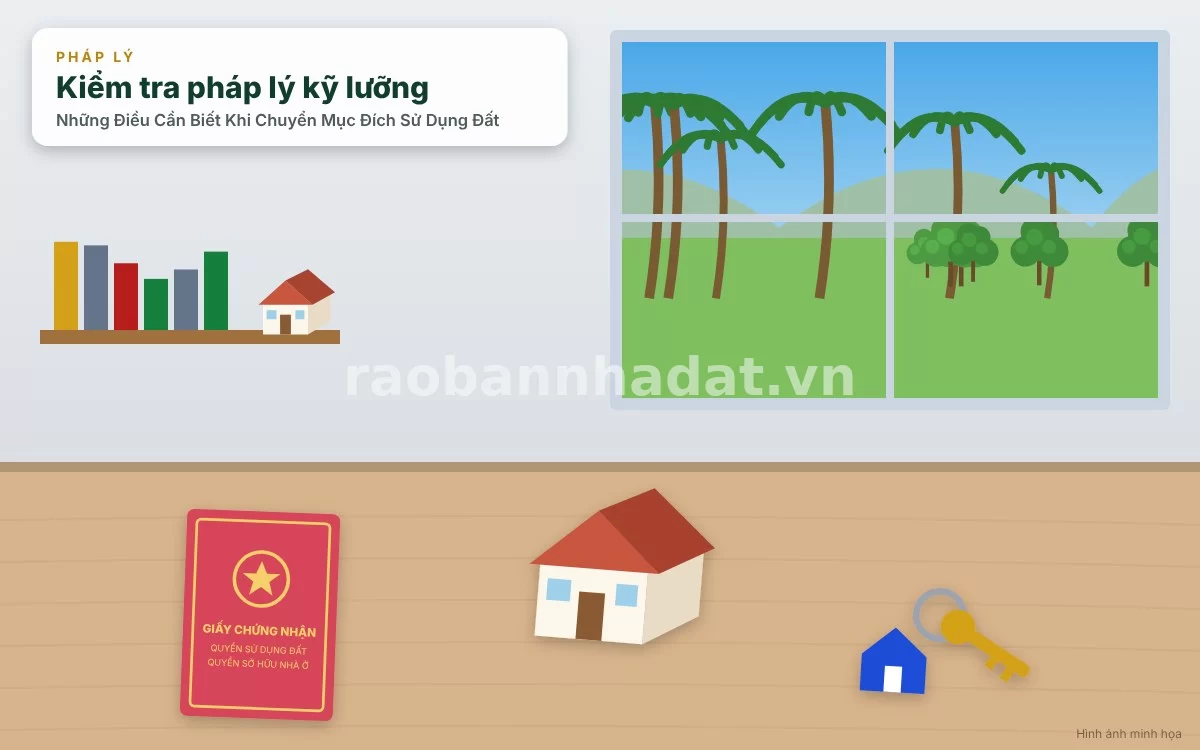 Phân tích bản chất pháp lý và tầm quan trọng của việc xin phép chuyển đổi mục đích sử dụng đất
