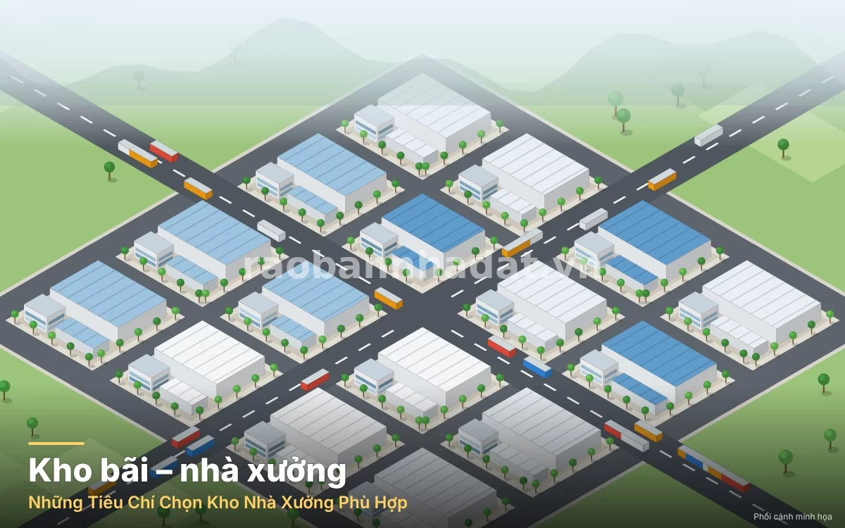 Tầm quan trọng của việc thiết lập tiêu chí chọn kho nhà xưởng phù hợp từ sớm
