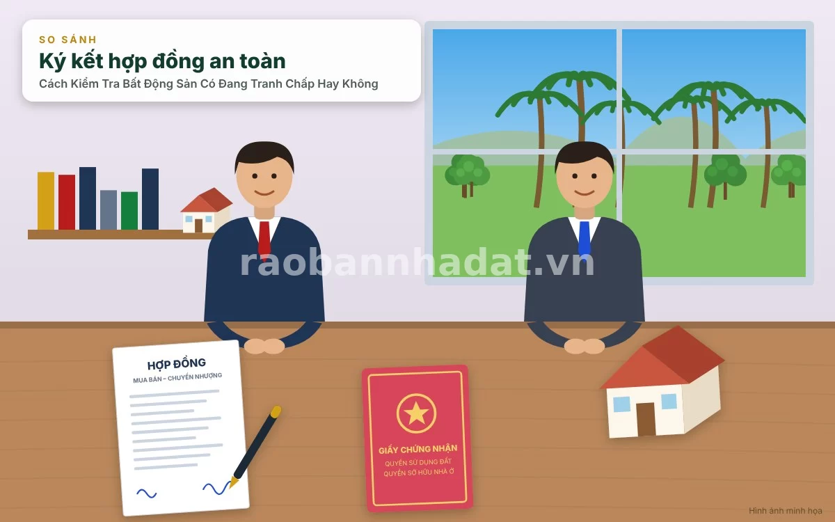 Các phương pháp kiểm tra tranh chấp trực tiếp tại UBND xã phường và văn phòng đăng ký