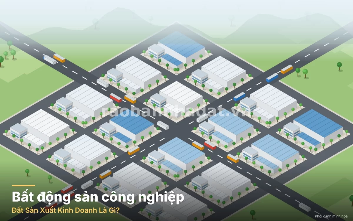 Phân loại chi tiết các dạng đất khu công nghiệp và cơ sở sản xuất phi nông nghiệp