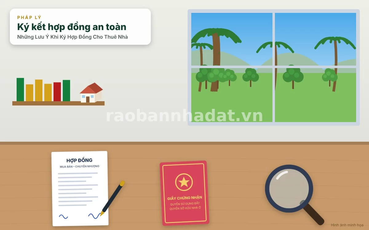Xác minh tính pháp lý giấy tờ tùy thân và sổ đỏ khi ký hợp đồng thuê nhà