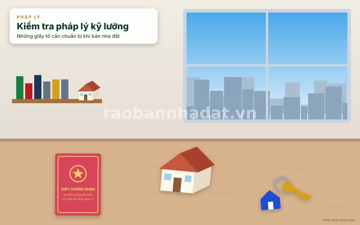 Chuẩn bị Căn cước công dân và giấy xác nhận tình trạng hôn nhân của người bán