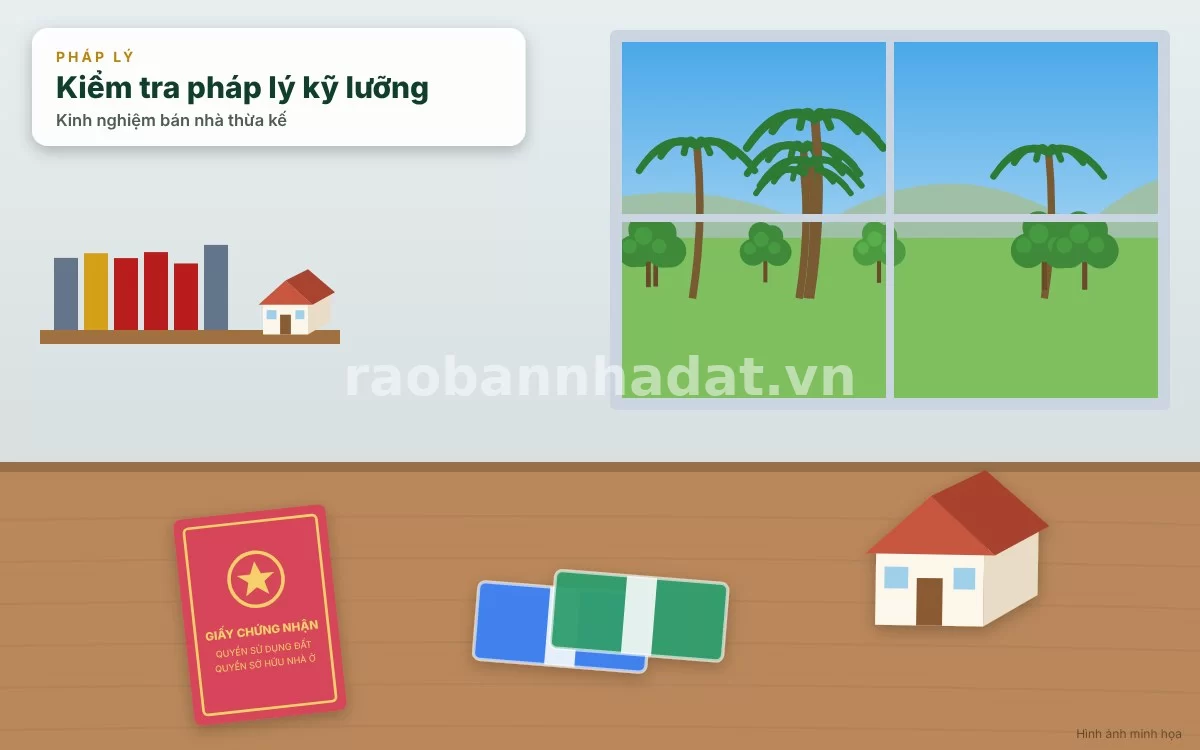 Tính toán các khoản thuế, phí và nghĩa vụ tài chính khi bán nhà thừa kế