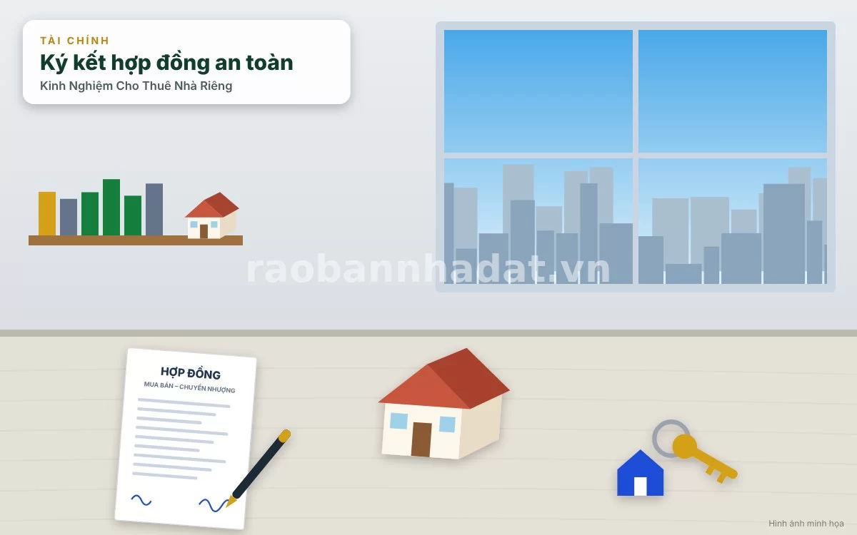 Soạn thảo hợp đồng cho thuê nhà riêng chặt chẽ và an toàn pháp lý