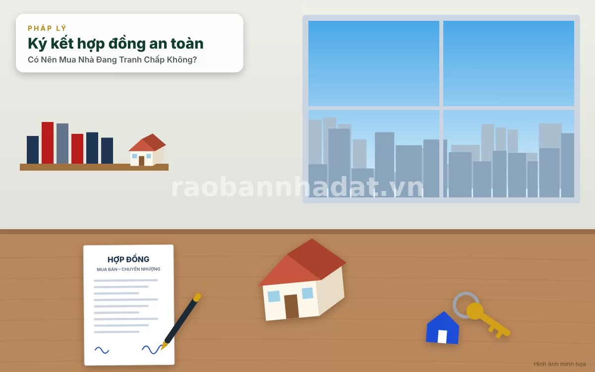 Các rủi ro pháp lý nặng nề khi giao dịch mua bán nhà đất đang tranh chấp