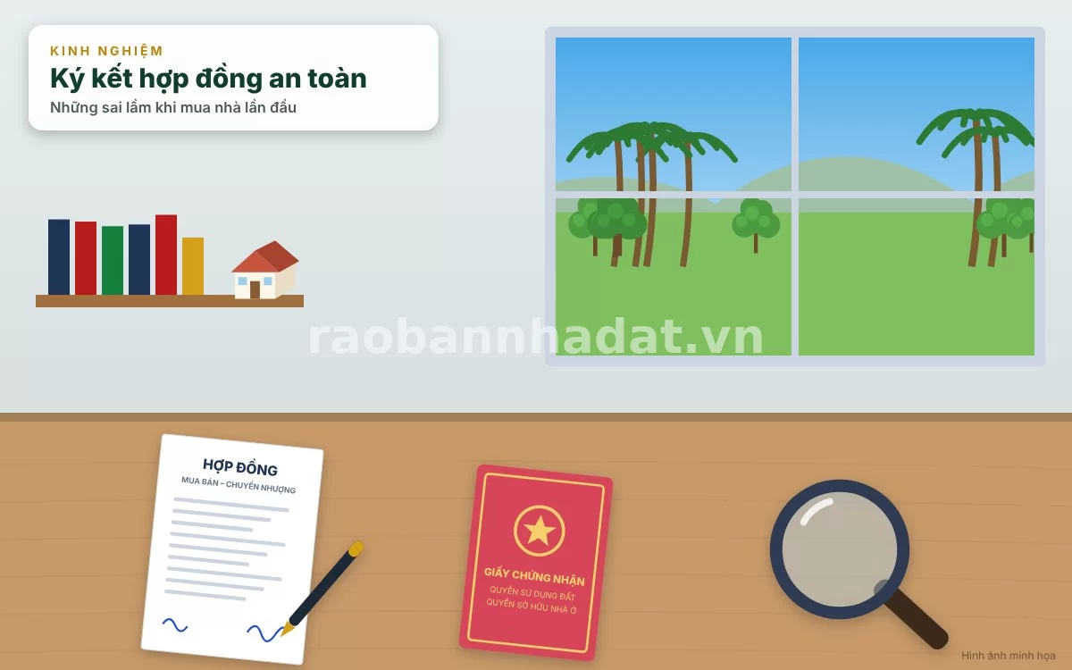 Kiểm tra sổ hồng và pháp lý nhà đất