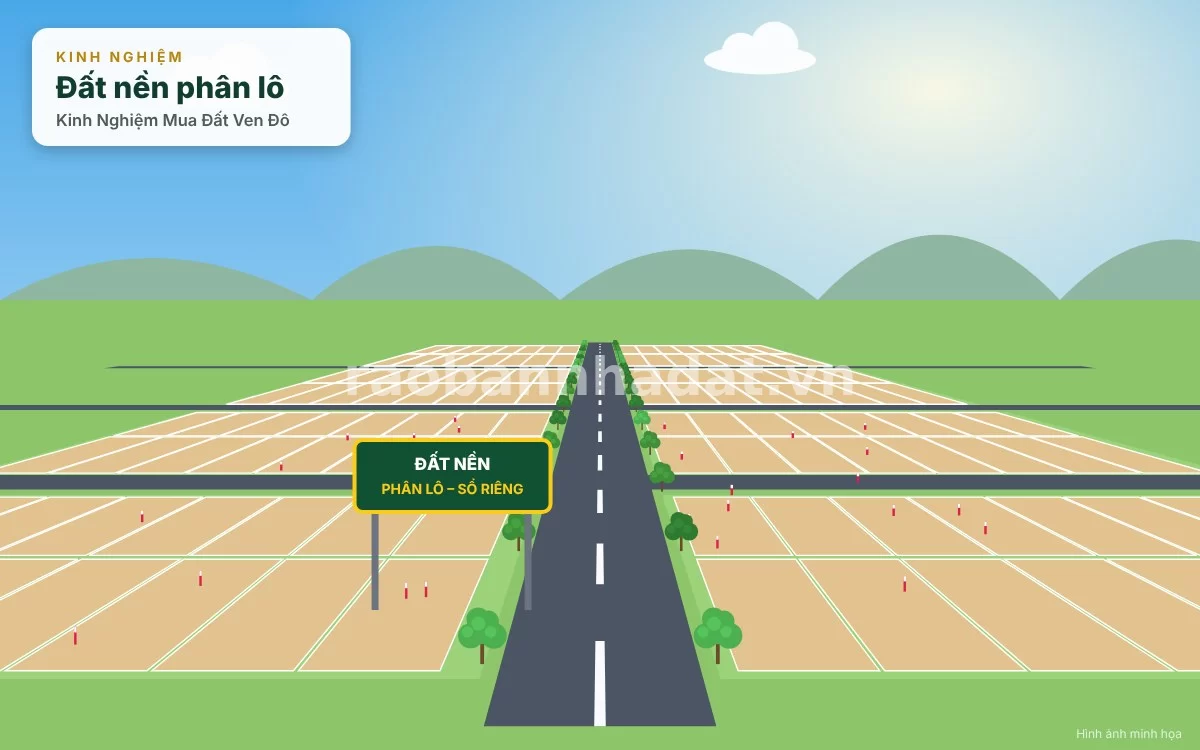 Không gian xanh mát, yên bình và thoáng đãng của một khu đất ven đô ngoại ô thành phố