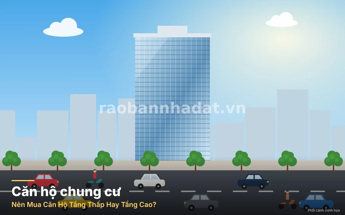Chuyên viên bất động sản đang tư vấn chi tiết các phương án chọn tầng căn hộ cho khách hàng
