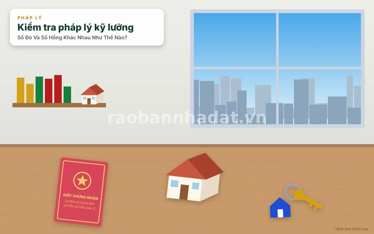 Phân tích bản chất pháp lý và nguồn gốc ra đời của sổ đỏ và sổ hồng