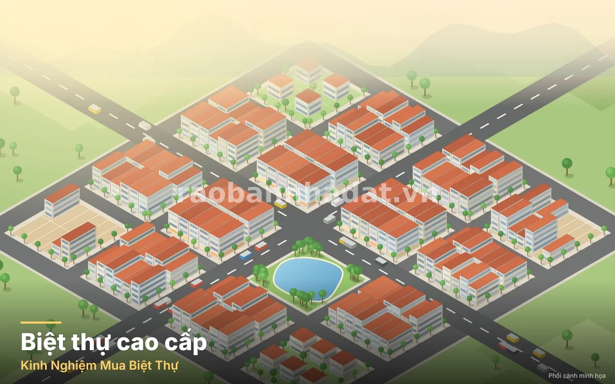 Cộng đồng cư dân thượng lưu đang thư giãn, dạo bộ trong khuôn viên khu biệt thự compound khép kín