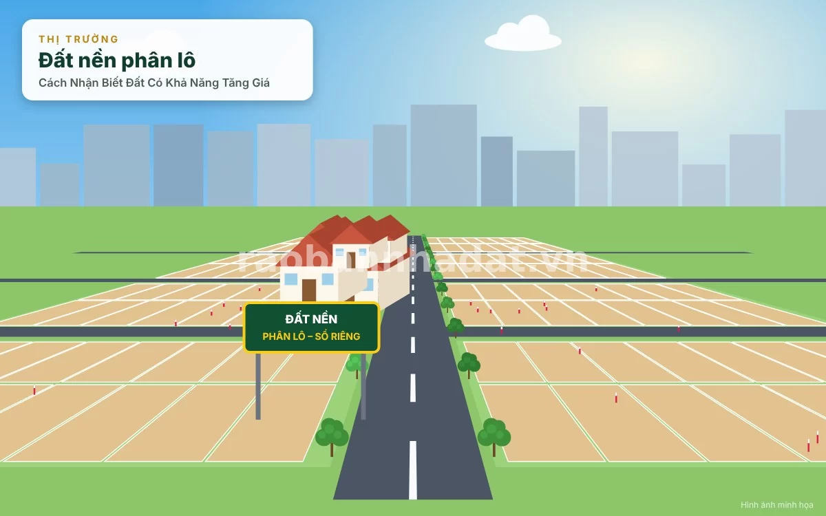 Khảo sát thực tế khu dân cư đông đúc và các tiện ích xung quanh lô đất cùng chuyên gia