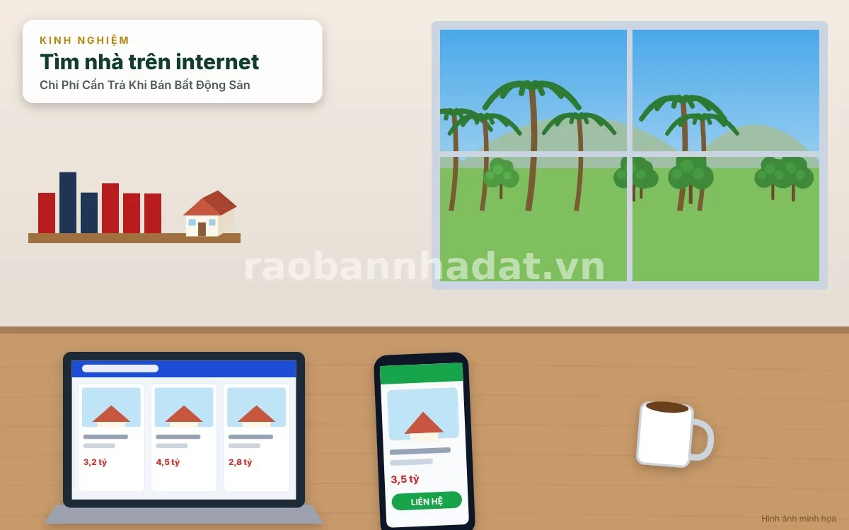 Chi phí đăng tin quảng cáo và tiếp thị bất động sản trực tuyến