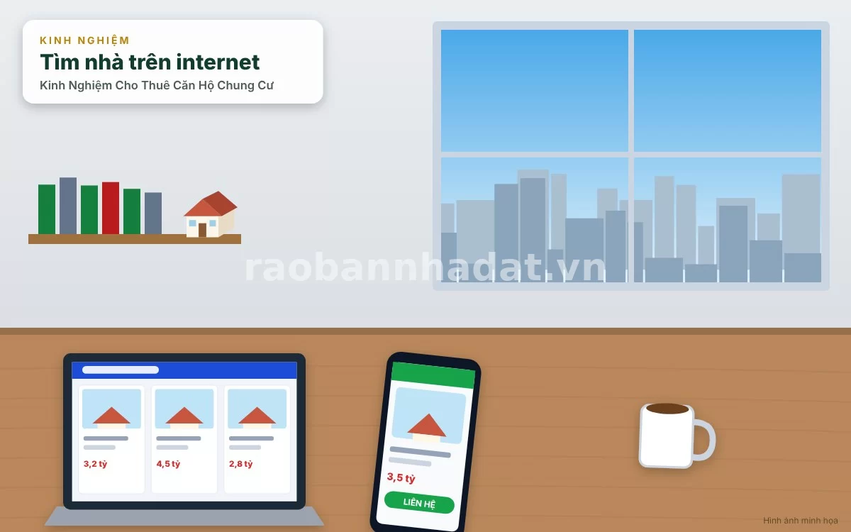 Chiến thuật chụp ảnh và đăng tin quảng cáo cho thuê căn hộ chung cư
