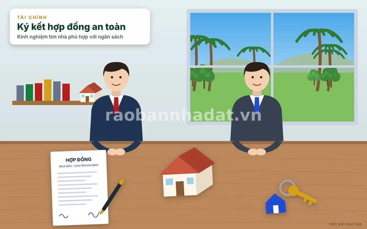 Kiểm soát cảm xúc và tuân thủ kế hoạch tài chính mua nhà