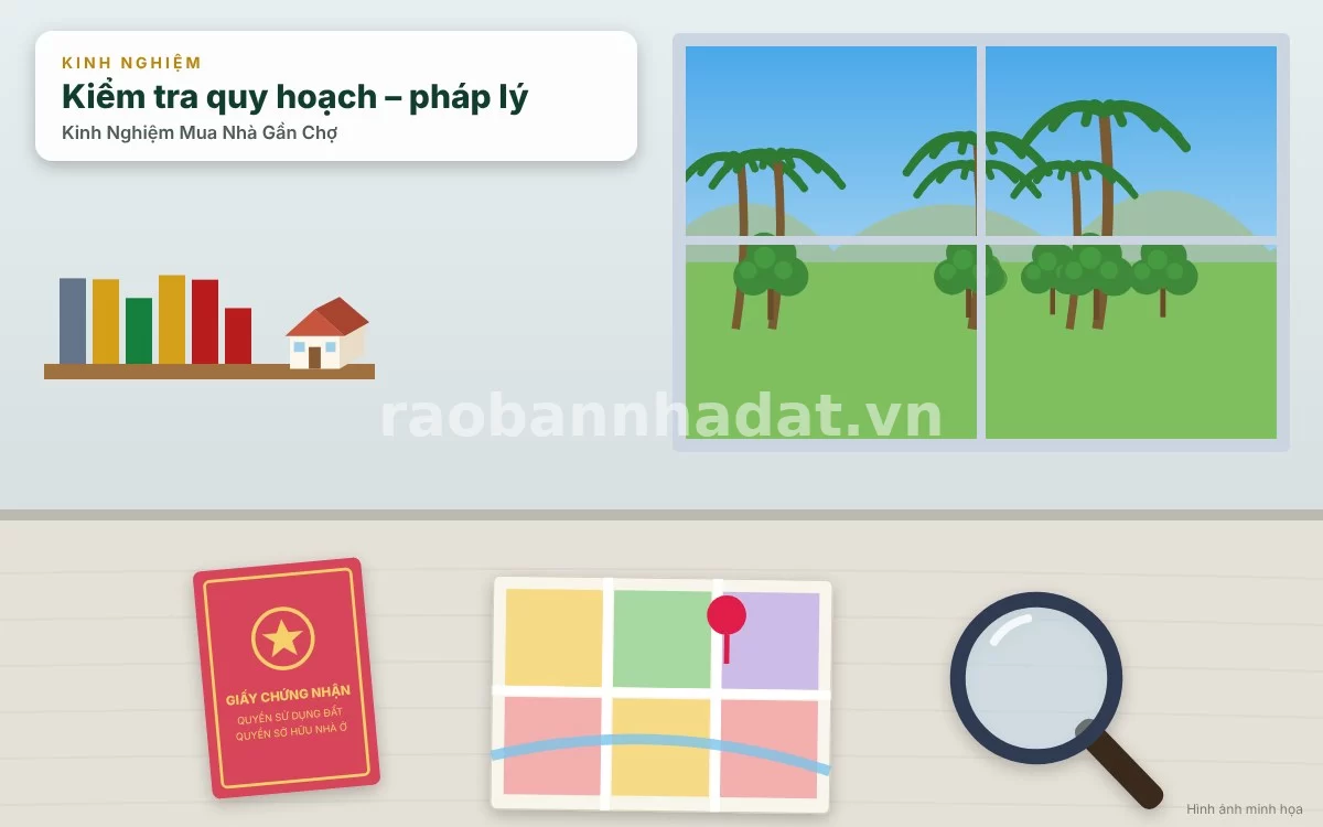 Kiểm tra thông tin quy hoạch di dời hoặc nâng cấp chợ tại cơ quan chức năng địa phương
