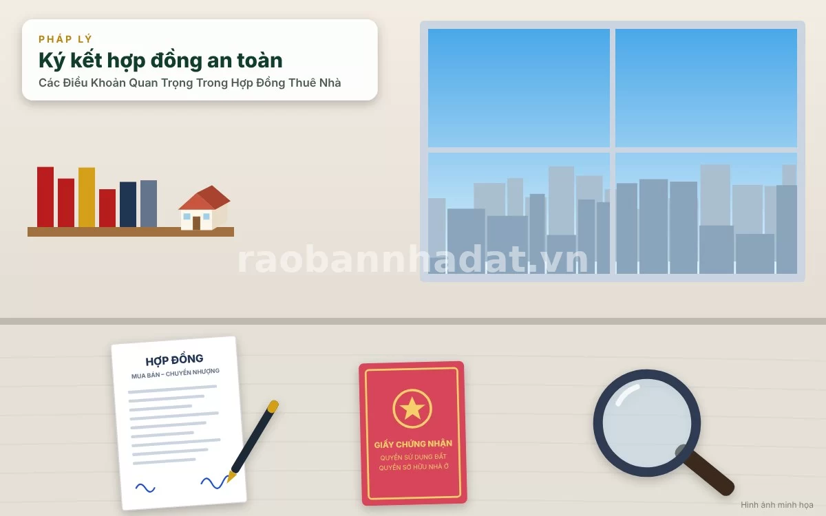 Xác minh thông tin nhân thân và tư cách pháp lý trong hợp đồng thuê nhà