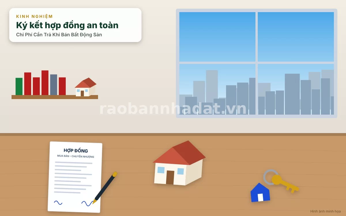 Chi phí thủ tục pháp lý và công chứng mua bán nhà đất