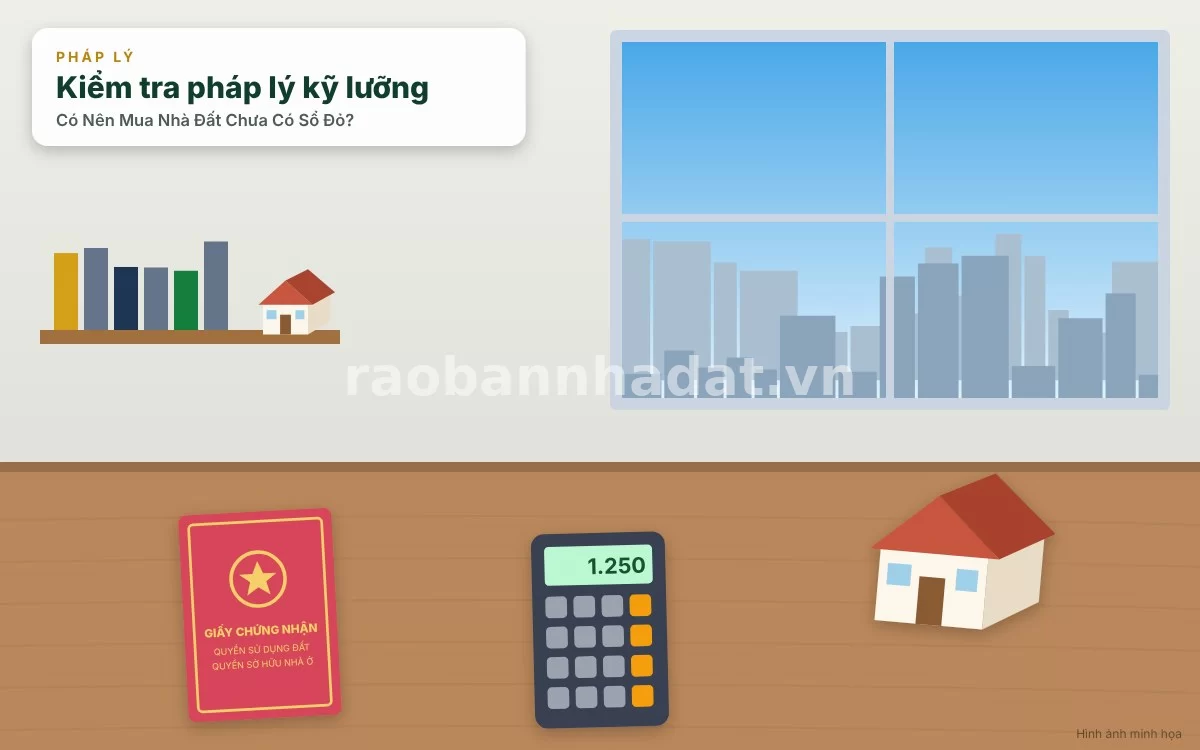Các rủi ro pháp lý nặng nề về tranh chấp và không thể thế chấp ngân hàng