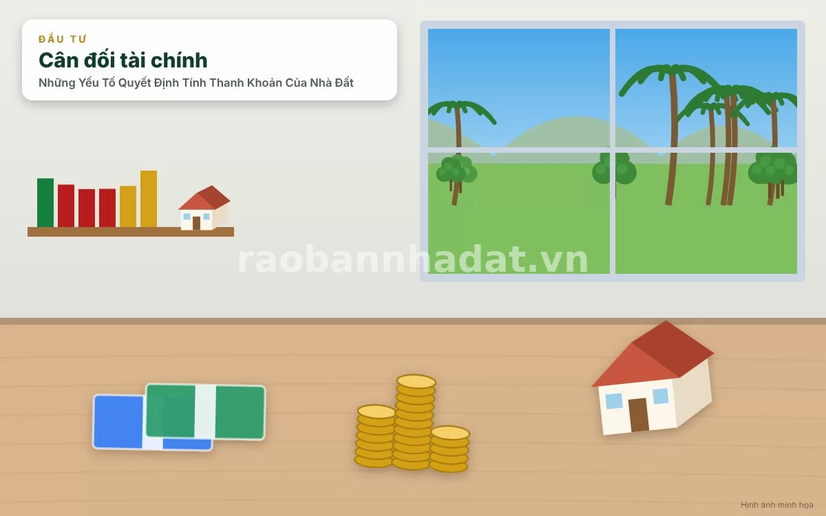 Phân tích tầm quan trọng sống còn của tính thanh khoản đối với dòng tiền đầu tư nhà đất